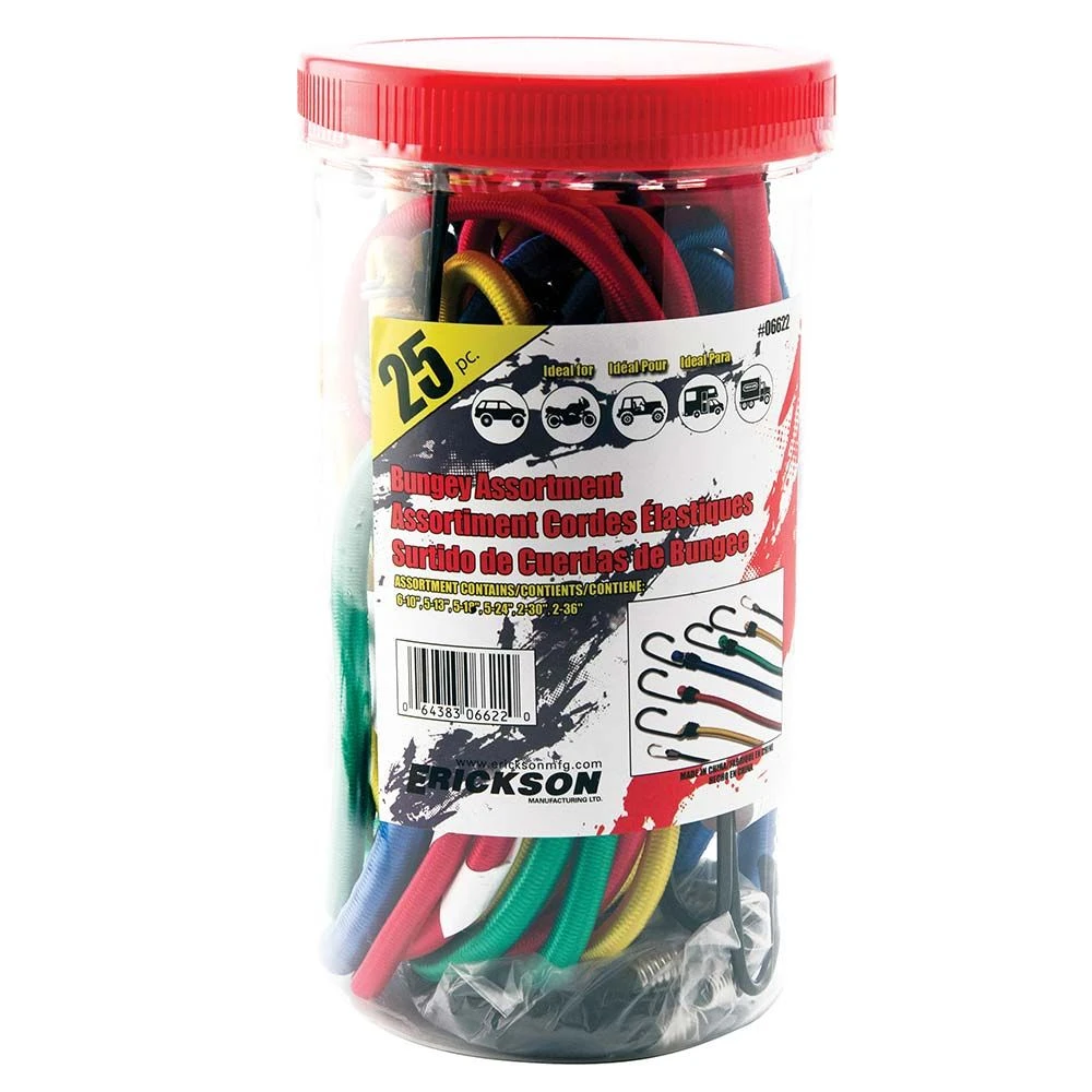 Erickson 25 Ct. Assortment Bungee Jar 4 Erickson 25 Ct. Assortment Bungee Jar - Image 2