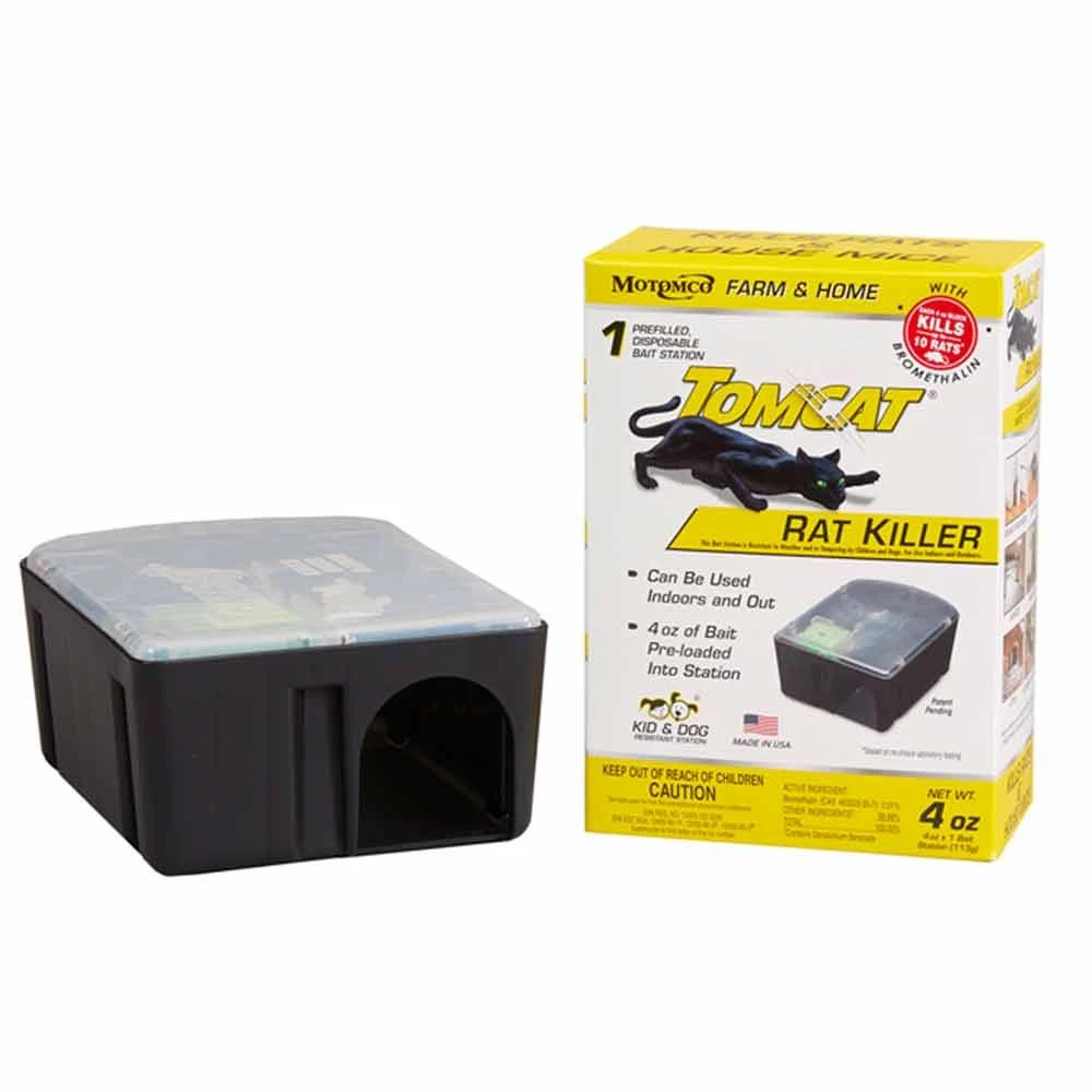 Motomco Rat Killer Disposable Station 3 Motomco Rat Killer Disposable Station
