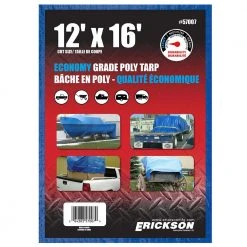 Erickson All Purpose Blue Economy Grade Tarp 8 Erickson All Purpose Blue Economy Grade Tarp -Farm & Ranch Sales 1227913new