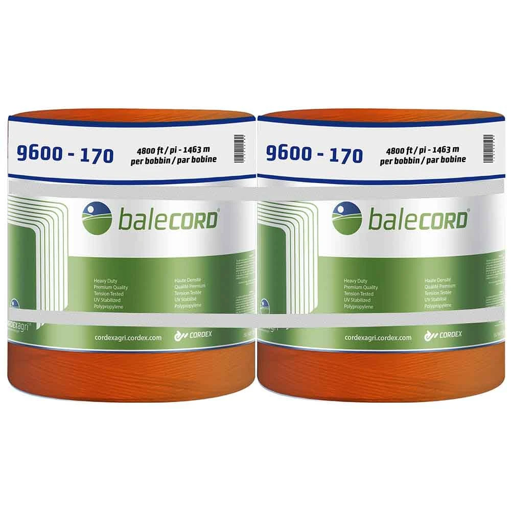 Balecord Plastic Twine 9600-Feet 170 Lb Knot 2 Balecord Plastic Twine 9600-Feet 170 Lb Knot
