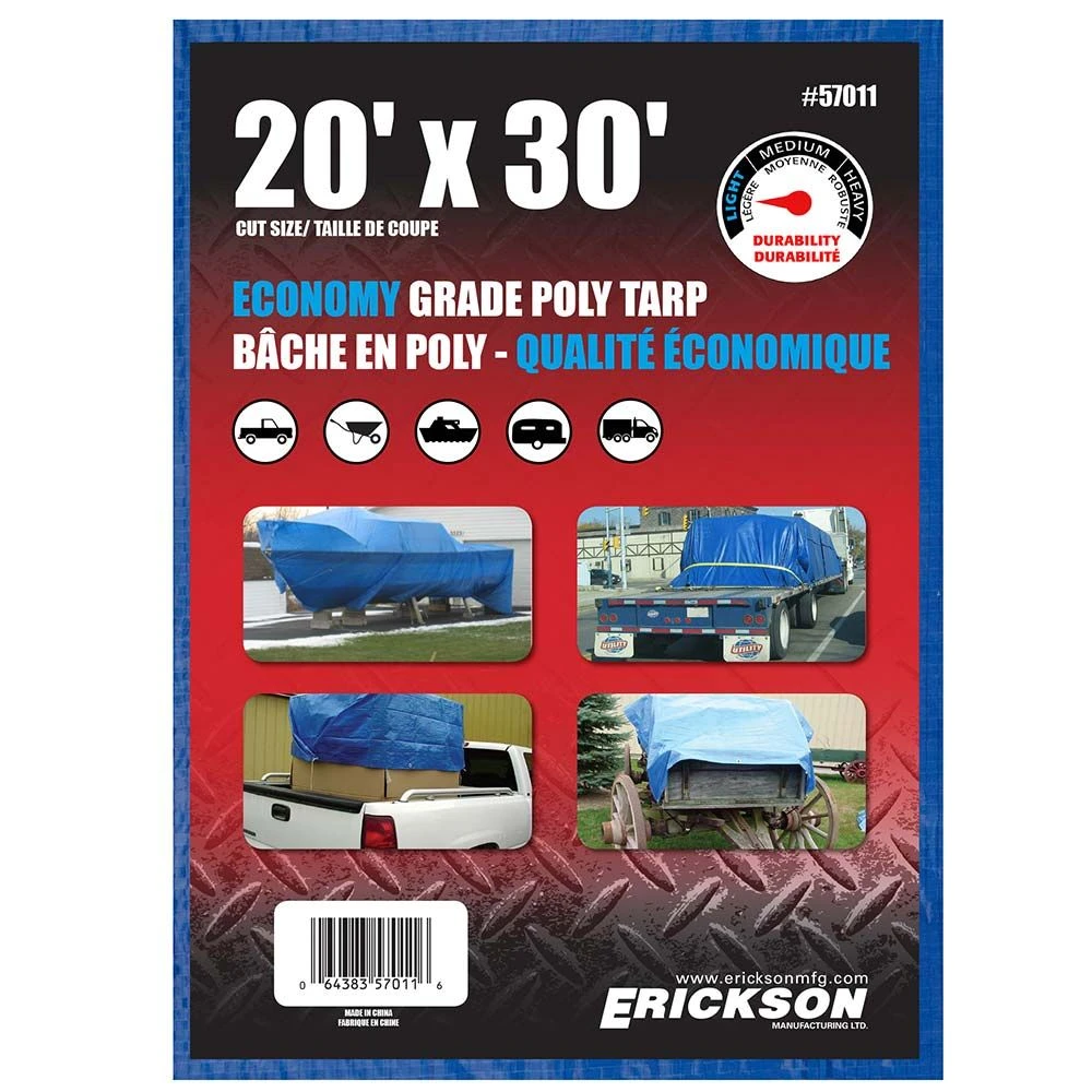 5380233new.jpg Erickson All Purpose Blue Economy Grade Tarp -Farm & Ranch Sales 5380233new