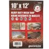 Erickson Black Mesh Tarp 1 Erickson Black Mesh Tarp -Farm & Ranch Sales 7302831