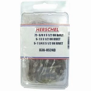 Herschel-Adams Rivets Assorted Pack 3 Herschel-Adams Rivets Assorted Pack