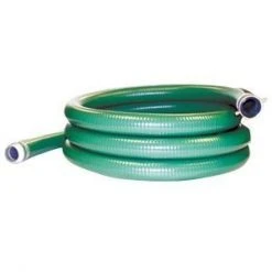 Hose Coupled Pvc Suction 1 1/2 X 15 Green