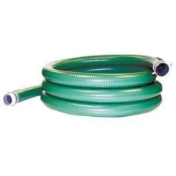 Hose Coupled Pvc Suction 2 X 15 Ft Green