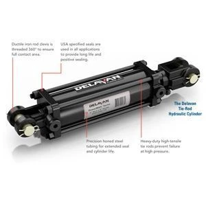 Delavan Ag Pumps Inc Cylinder Hydraulic 4 X 16 W/O Stop 1-1/4 Shaft 3 Delavan Ag Pumps Inc Cylinder Hydraulic 4 X 16 W/O Stop 1-1/4 Shaft